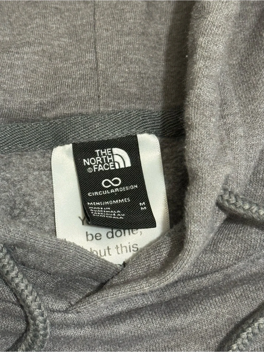 The North Face Men's Heather Gray Pullover Hoodie